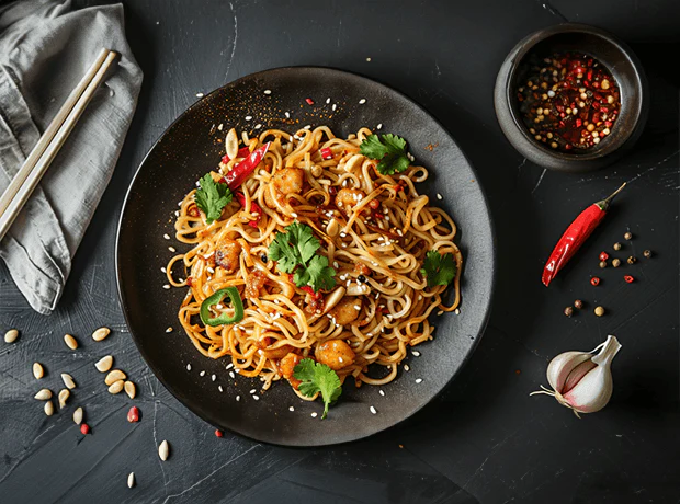 chilli garlic oil noodles